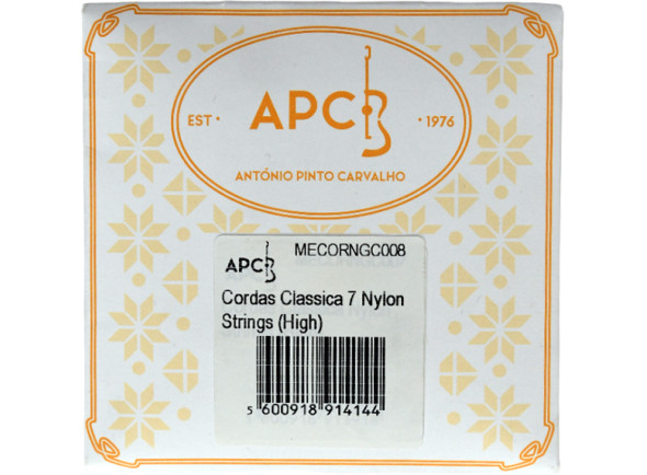 APC Cordas Guitarra Clássica 7STR Nylon APC Cordas Guitarra Clássica 7STR Nylon